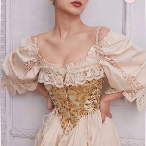 Lace Made Van Gogh corset size small